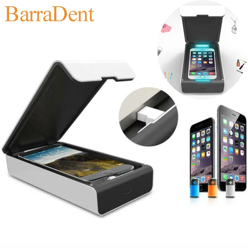 Portable galaxy5 V USB Mobile Phone UV Sterilizer Box Mask Disinfection Machine For Cleaner Cellphone | Бытовая техника