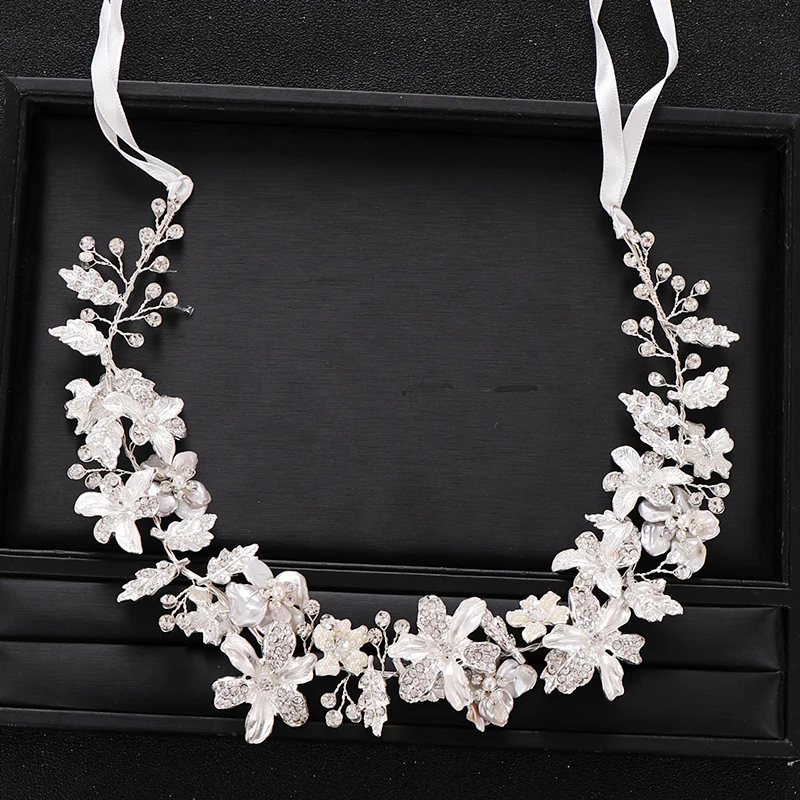 Женский свадебный ободок тиара аксессуары для волос ручной работы|Украшения