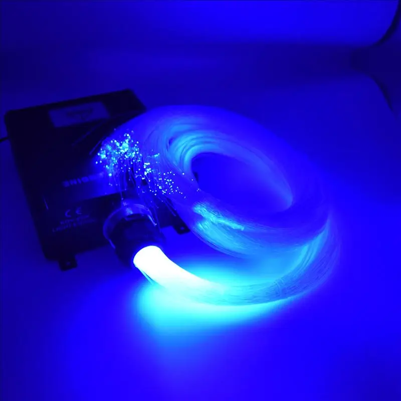 RGB LED 45 Вт волоконно оптический свет двигателя + 24key ИК пульт дистанционного