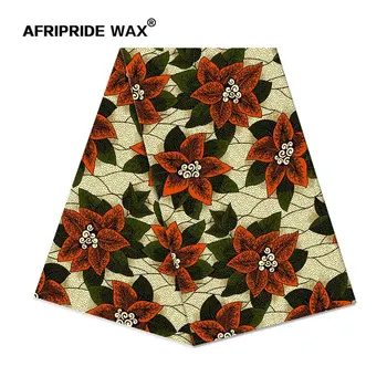 

New africa print whole sale batik cotton fabric AFRIPRIDE 100% high quality cotton ankara print for dress curtain A18F0566