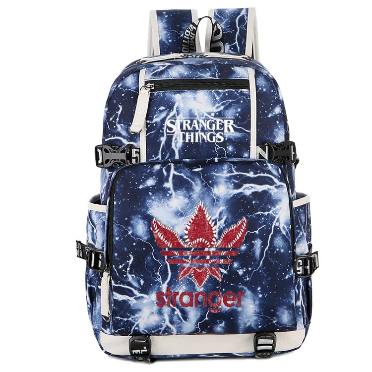 Stranger Things Backpack Students School Bags Casual Backpack Pattern Back to School Gift Rucksack Daily Travel Backpack
