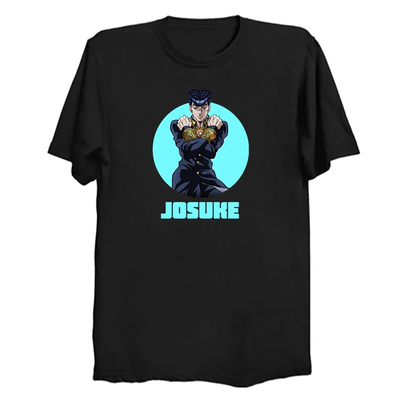 JoJo странные приключения забавные модные футболки для девочек Повседневная