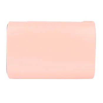 

Creative Desktop Box Simple Durable Tissue Remote Control Box Table Top Storage Box for Home (Pink)
