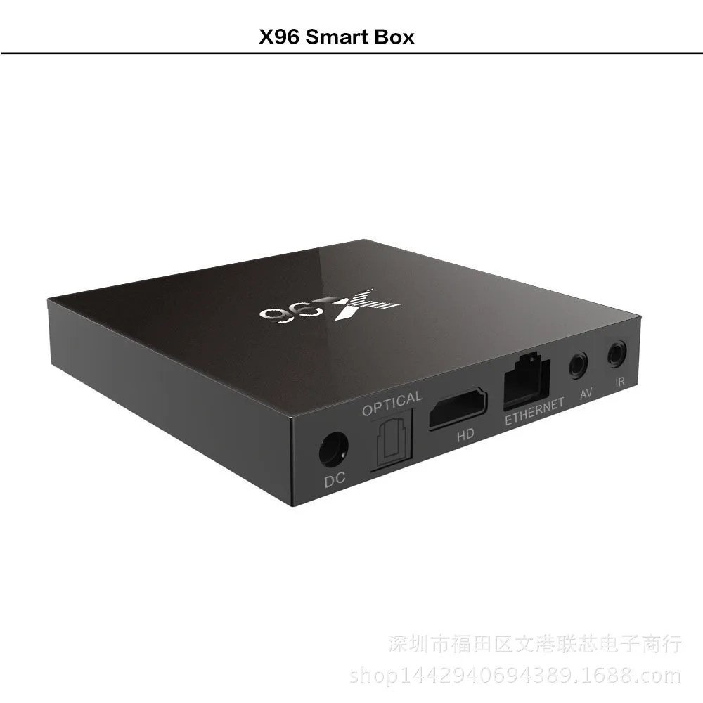 X96 tv Box AMLO G IC S905x 1 Гб 8G rom