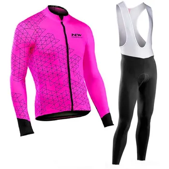 

Cycling Jersey NW Spring Autumn Long Sleeve Cycling Jersey Bike Wear Clothes Outdoor Cycling Clothing Maillot Hombre C25
