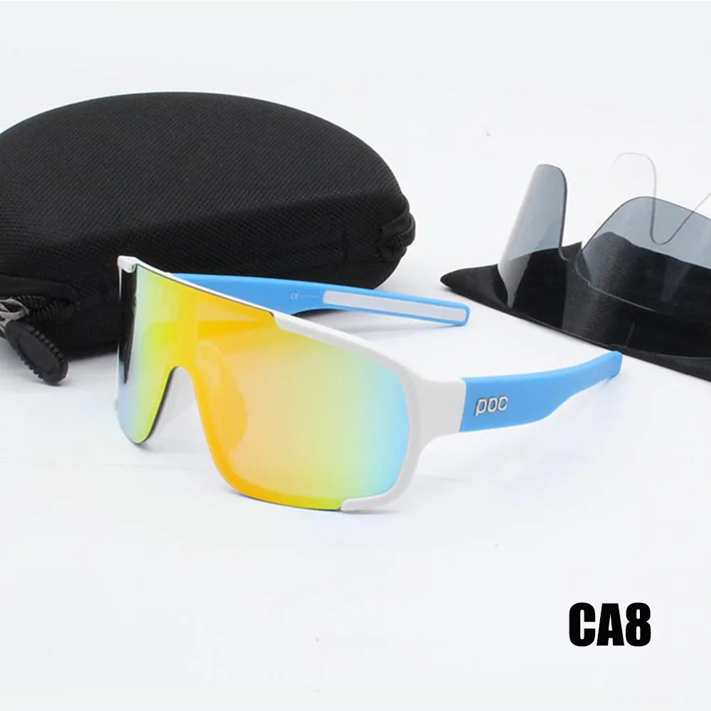 POC очки для велоспорта на открытом воздухе, очки для горного велосипеда, велосипедные солнцезащитные очки, мужские очки для велоспорта, спортивные солнцезащитные очки - Цвет: CA8