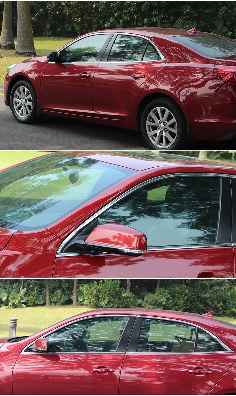 Нержавеющая сталь окна автомобиля планки для chevrolet malibu 2013 8th поколения Holden Malibu
