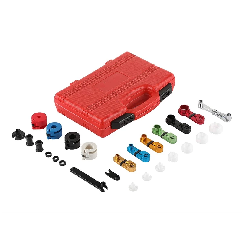  22Pcs Master Quick Disconnect Tool Kit For Automotive Ac Fuel Line And Transmission Oil Cooler Line
