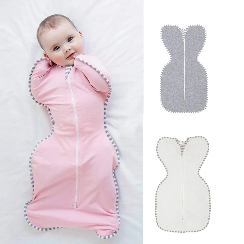 

0-9 Months Newborn Babys Soft Printing Sleep Sacks Blankets Swaddling Infant Swaddle Wrap Toddler Kids Sleeping Bags Set 2019