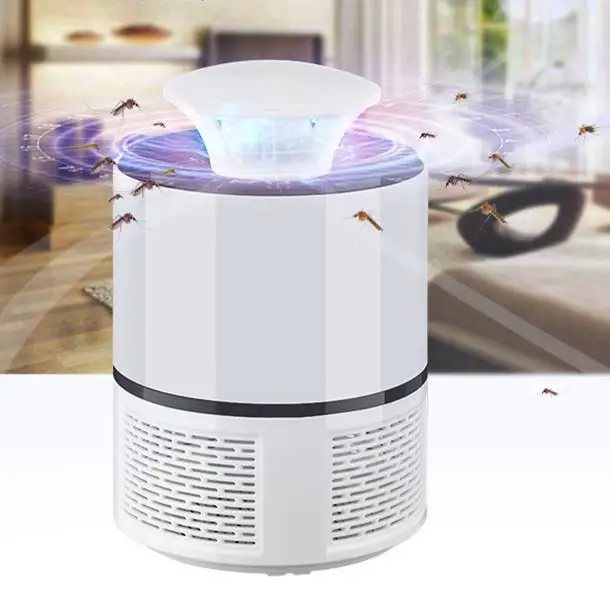 Mosquito killer USB Электрический комаров killer лампа Фотокатализ немой домашний светодиодный жучок ловушка для насекомых Zapper ловушка без излучения