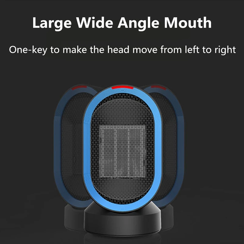 Electric Wall Heater Mini Portable Space Warmer for Indoor Heating Camping US Plug