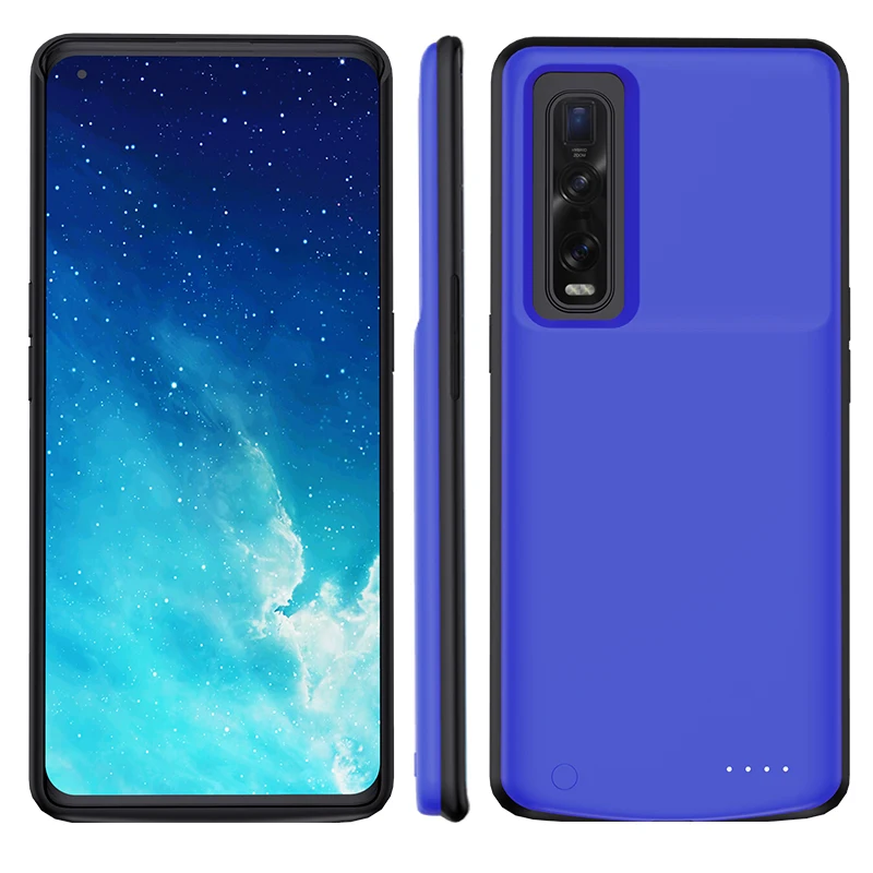 

Противоударный чехол для OPPO Find X2, Внешний чехол для зарядки аккумулятора, 6800 мАч