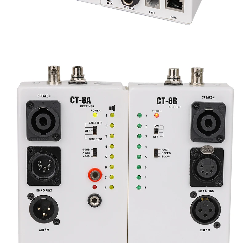 Alctron CT-8 Multi-purpose Audio Cable Tester,Test For Diversity Cable,XLR Phono RCA RJ45 RJ11 Use In Stage Or Recording Studio dynamic microphone