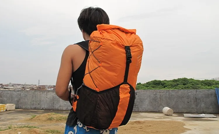 Axeman 30L Ультралегкая складная сумка унисекс водостойкая спортивная Рюкзак Ripstop 20D
