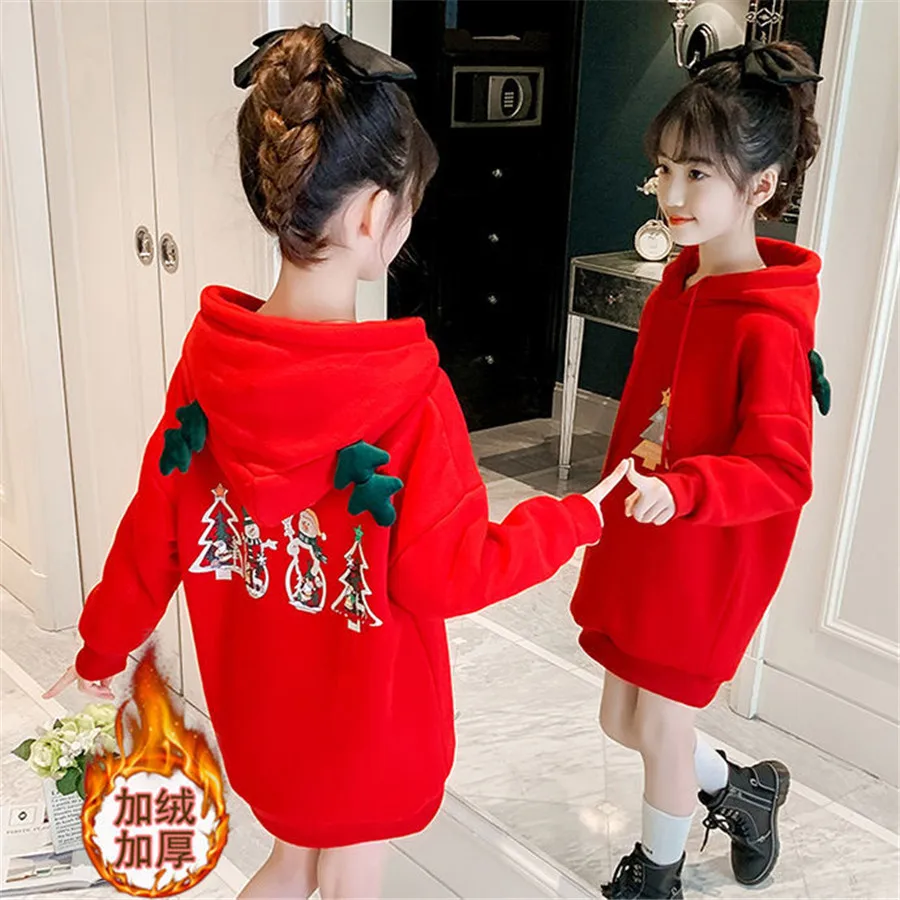 

Child Sweater Girl 2023 Autumn Long Sleeve Baby Hoodies Children's Clothing cartoon Print Fashion 3 5 7 8 10 12 Years Kids