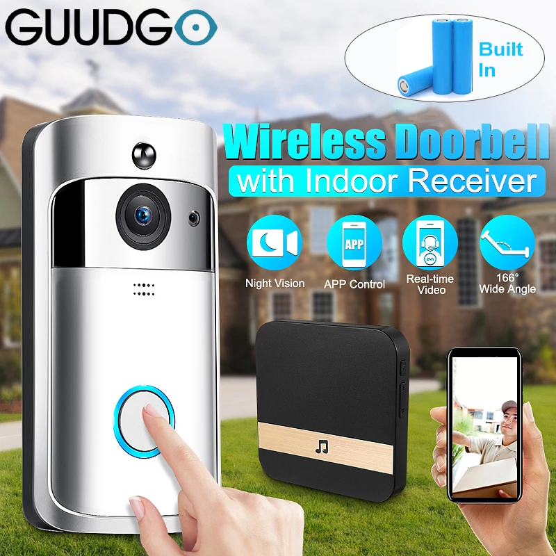 最も ㊽ ワイヤレス ビデオ ドアベル カメラ スマート Wi-Fi blog