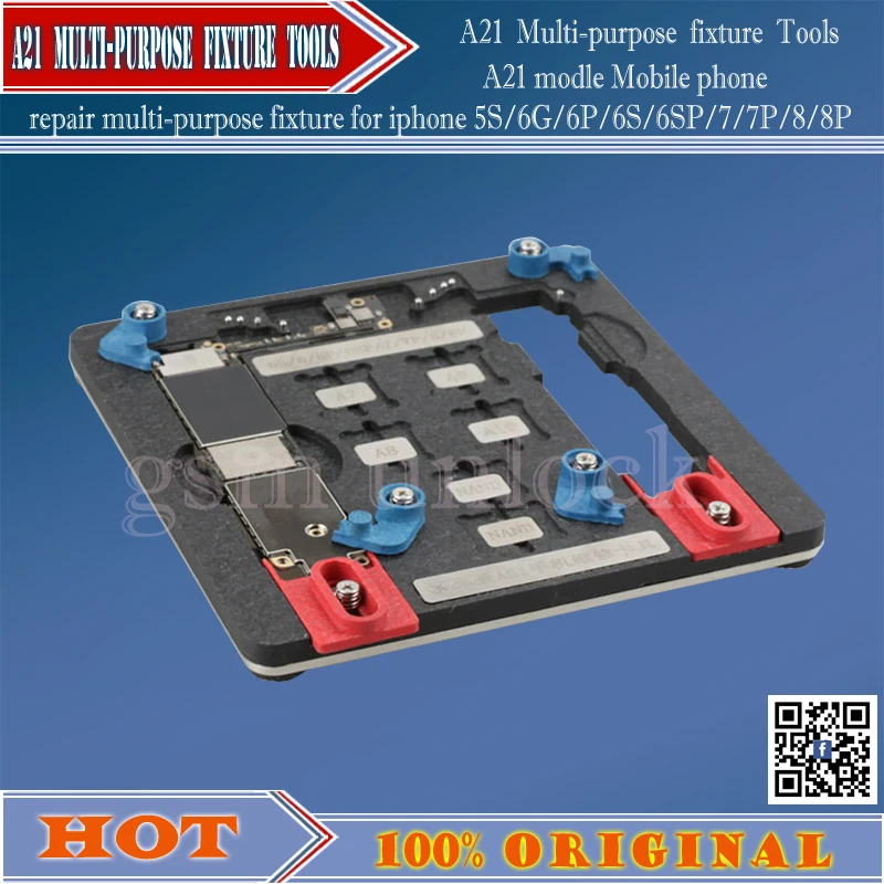 

Gsmjustoncct-mobile phone repair, multi-purpose fixture for iPhone 5S/6g/6p/6S/6SP/7/7p/8p/8p