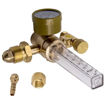 

3500 PSI CO2 Argon Mig Flow Meter Pressure Regulator Weld Gauge Gas Welder