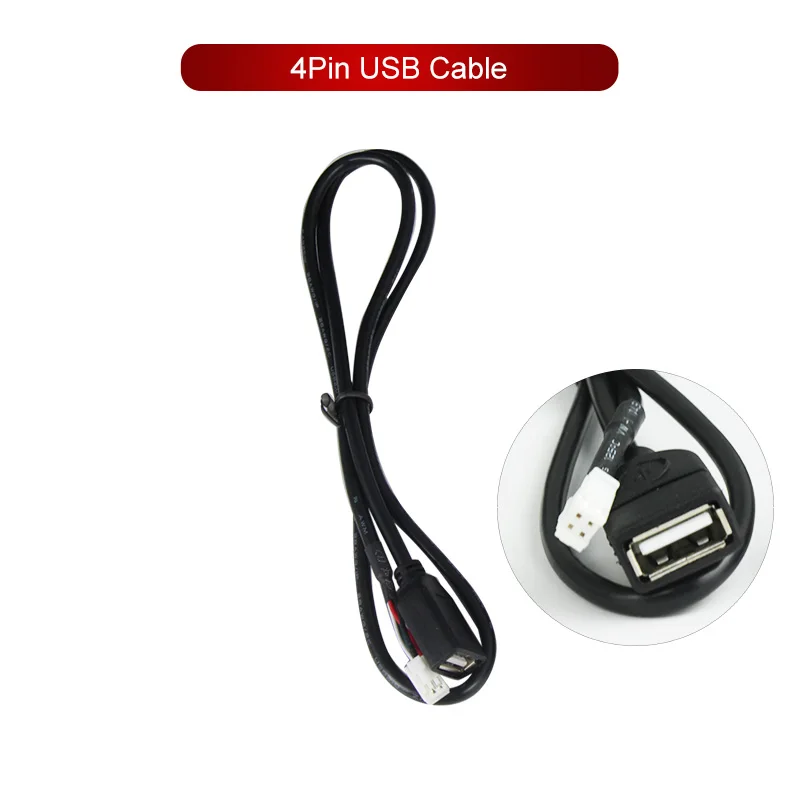 NaviFly 7862 Series Microphone CAN IN 4G GPS USB ANTENNA RCA Cable Car Radio Accessory Cable Navigation Multimedia Accessories
