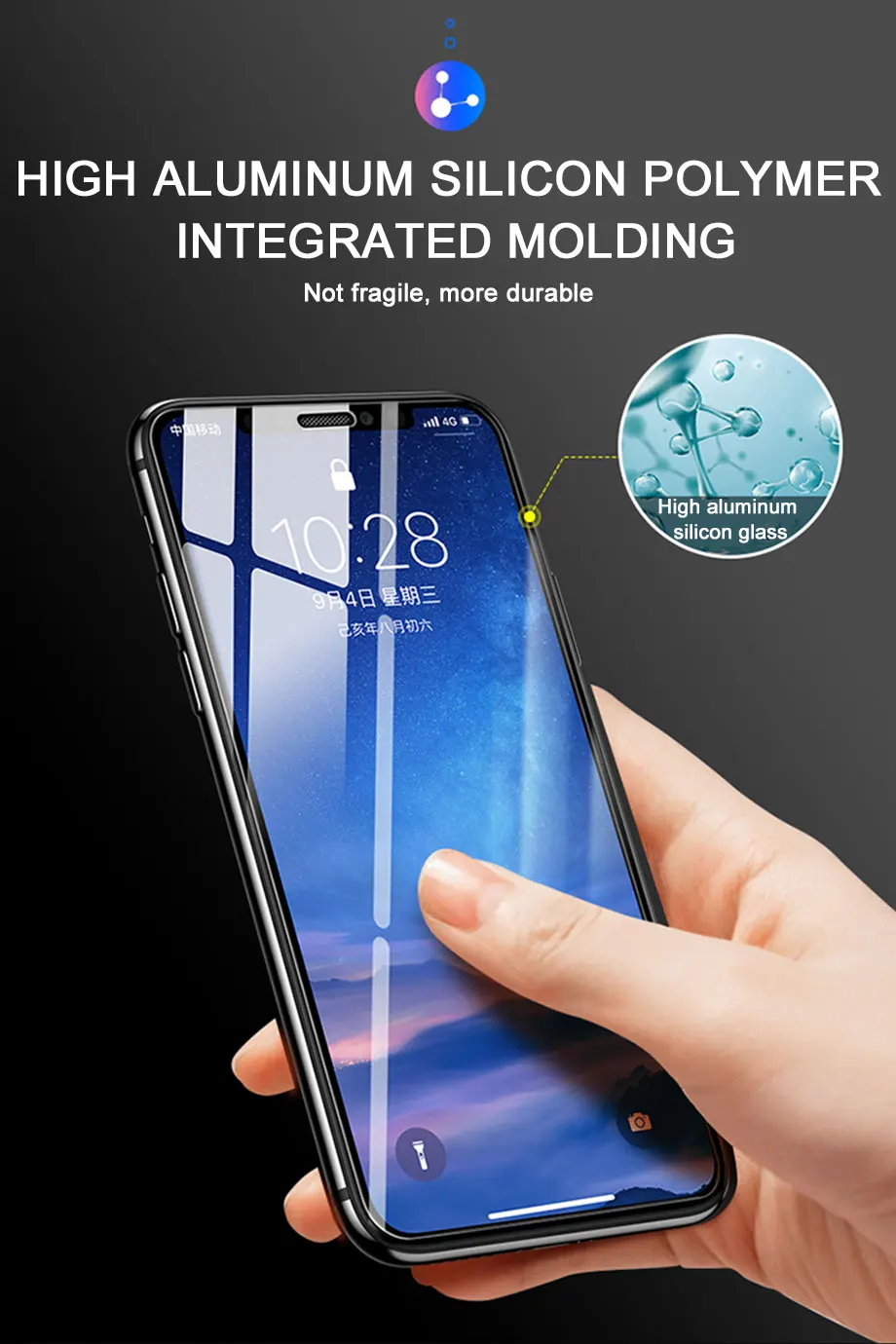 2 шт Полное покрытие защитное стекло для iPhone 11 Pro Max Закаленное стекло пленка на iPhone X XR XS Max 6 7 8 plus защита экрана