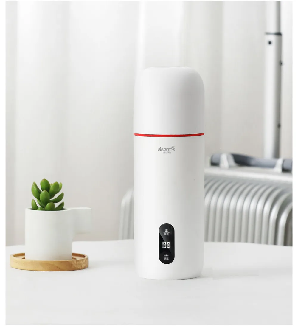 Deerma portátil chaleira elétrica termostato copo café