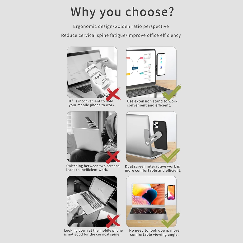 Side Mount Phone or Tablet Holder for Laptop and Computer Monitor Use The Phone Extra Display Laptop Side Clip Phone Holder Side Mount Phone or Tablet Holder for Laptop and Computer Monitor Use The Phone Extra Display Laptop Side Clip Phone Holder