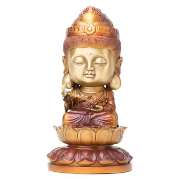 

MOZART Samantabhadra Buddha Samantabhadra Buddha Statue Zodiac Snake Dragon Guardian God Bodhisattva Decoration Chinese