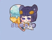 Синий NewCosmile Jojos Необычные Приключения Joestar Bucciarati Diablos брелок значок плюшевый Стенд кошелек телефон ключ ремень подарок косплей - Цвет: Синий