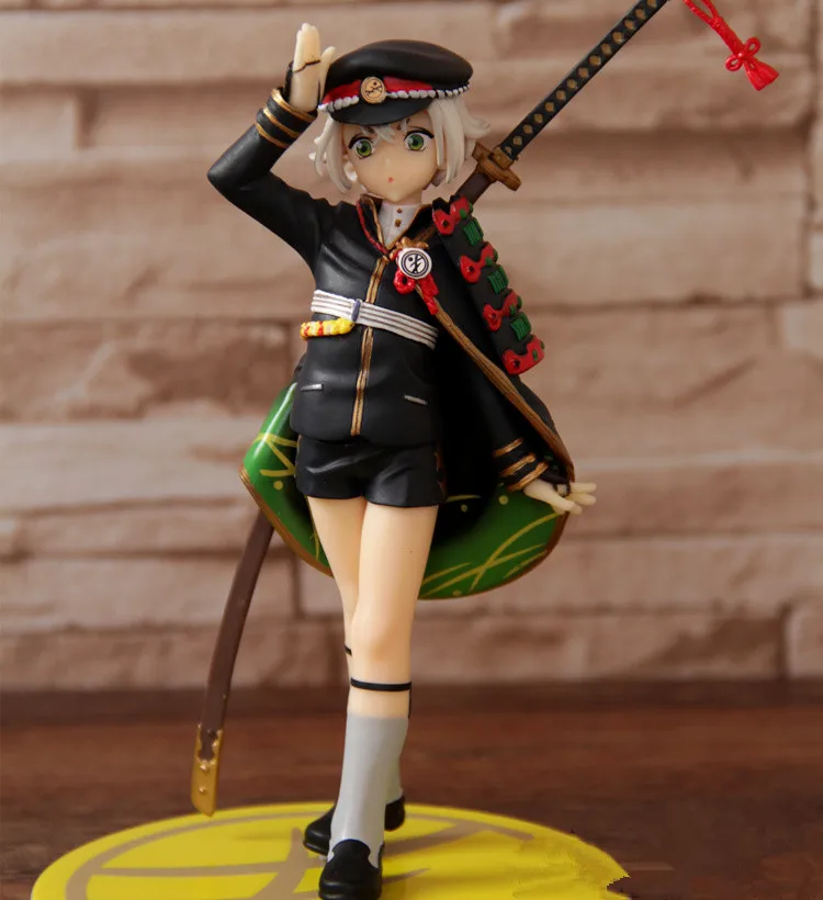 18CM 1/8 Hotarumaru Touken Ranbu Online Anime Action Figure PVC Collection toys for christmas gift with retail box free shipping | Игрушки и