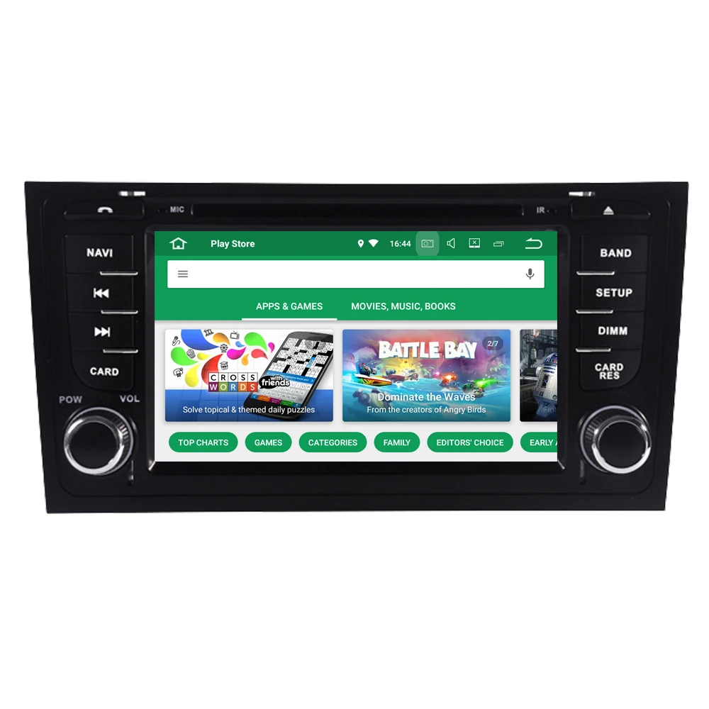 Автомагнитола для Audi A6 C5 S6 RS6 Android 10 2 Din DVD GPS аудио видео плеер + бесплатная HD