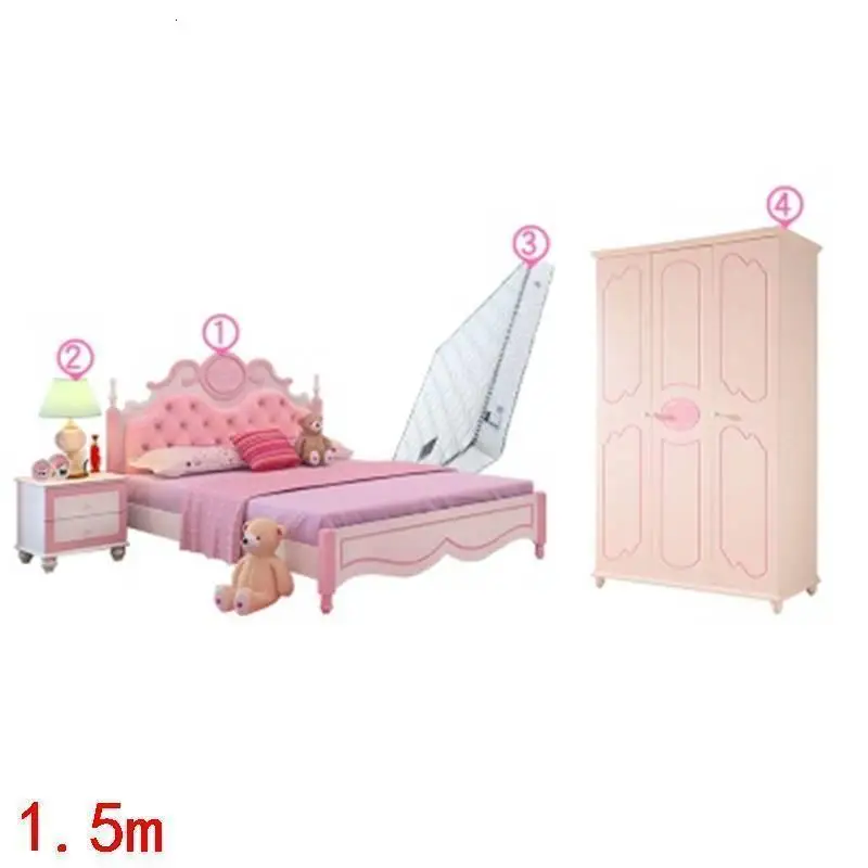 Для мобильных детей Litera Infantiles Yatak Odasi Moblin Baby Muebles De Dormitorio деревянная освещенная мебель для спальни детская кровать - Цвет: Number 9