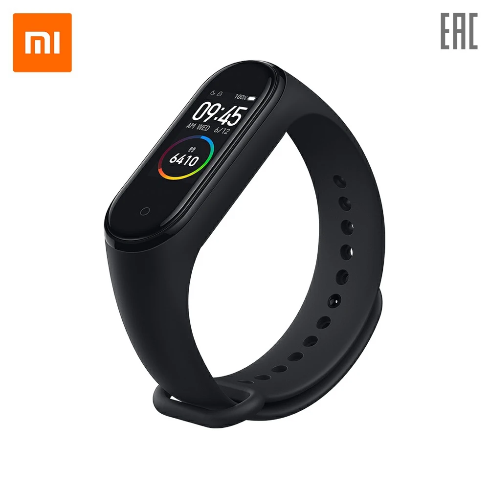 Фитнес браслет Xiaomi Mi Band 4 Global цветной дисплей USB 2.0 Bluetooth|Фитнес-трекеры| |