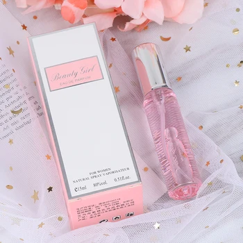 

15ML/1 Bottle Unisex Long Lasting Pheromone Perfume Women Temptation Heterosexual Pink Scent Romatic Water