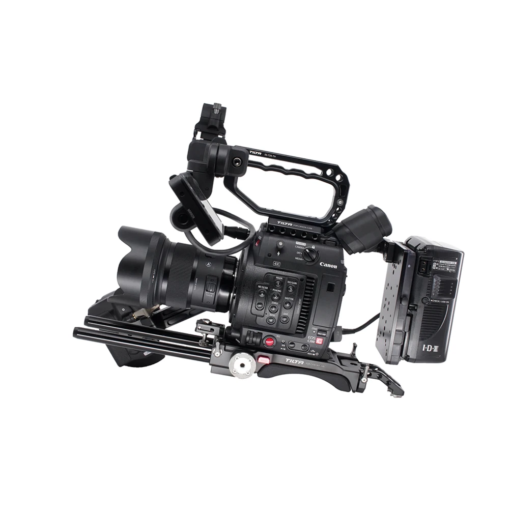 Tilta ES T26 A Rig Kit для CANON C200 Camera Quick Release Baseplate Extension arm V lock или Anton Mount Plate|Аксессуары