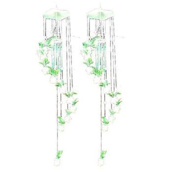 

2 Pcs Luminous Grape Wind Chimes Ornaments Creative Gifts Home Gifts Pendant Craft Gift Home Craft Decorations