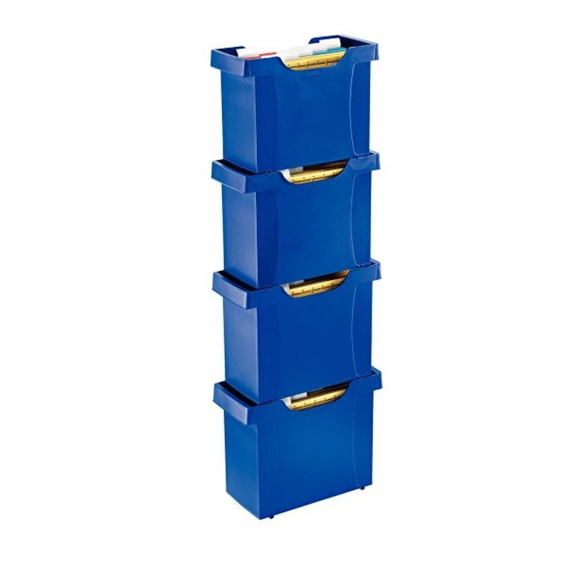 Caja Leitz 19930335, carpeta de archivos, color azul| | -