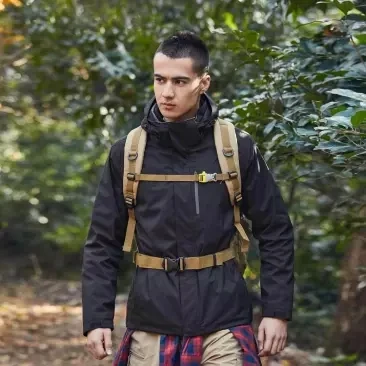  Xiaomi ULEEMARK men three-in-one jacket Waterproof windproof Wear resistant Inner liner removable O