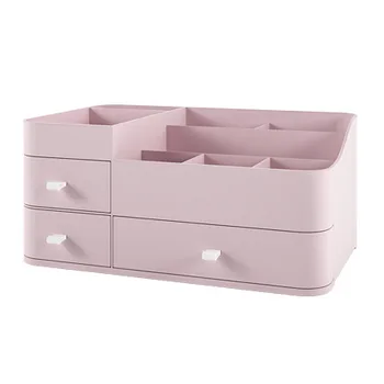 

Drawer Make Up Organizer Large Capacity Bathroom Makeup Storage Box Women Skin Care Dressing Table Cosmetic Lipstick Beauty Case