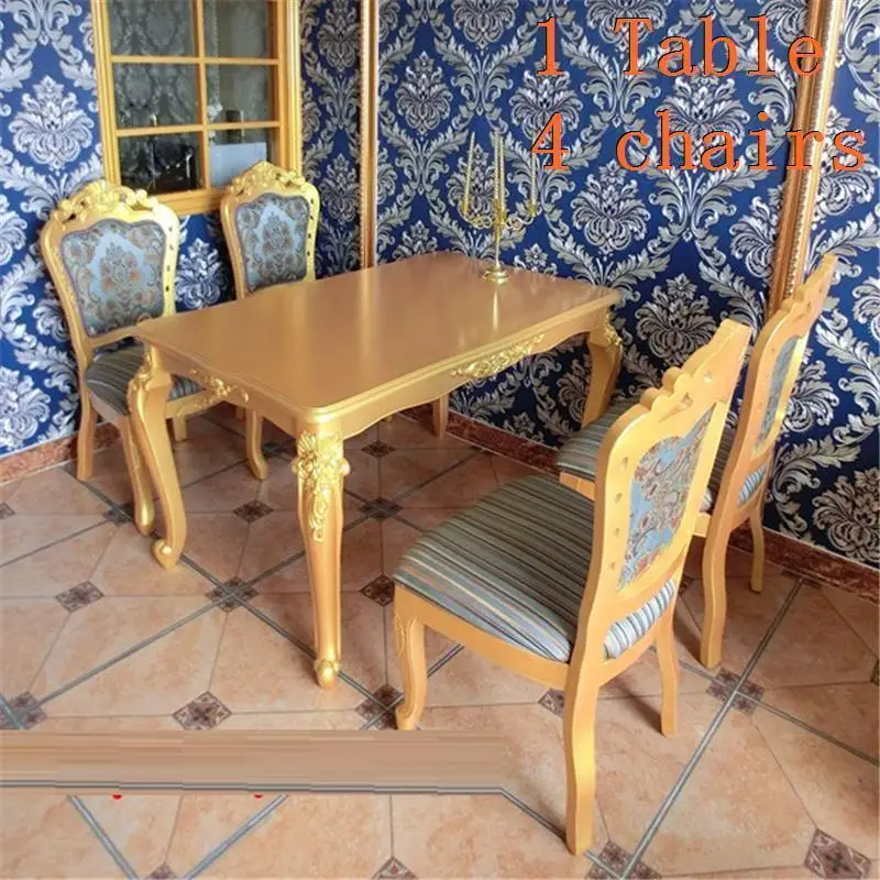 Набор комната A Langer Juego Comedor Eettafel Yemek Masasi Dinning Pliante деревянный европейский стол