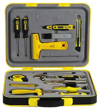 Online In ABS Box Portable Hardcover 24pcs Family Tools Home Owner's Tool Set
