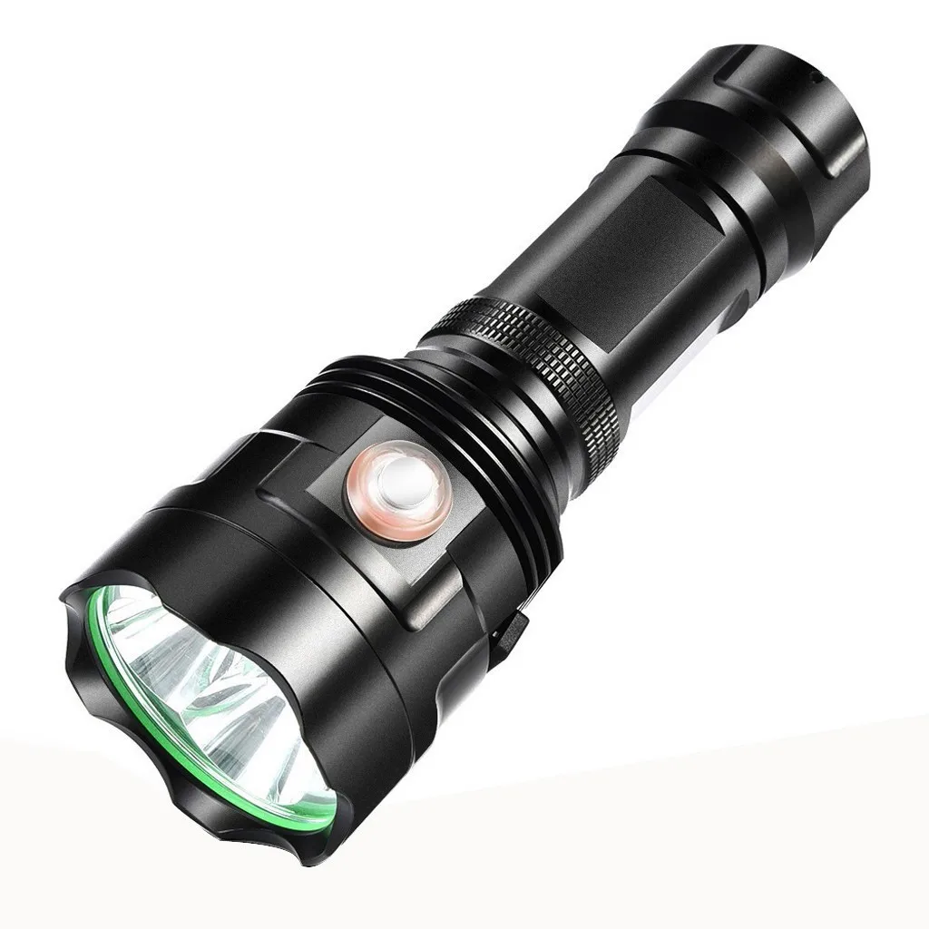 Светодиодный светильник-вспышка XHP90, светильник-вспышка с питанием от аккумулятора 18650, Мощный тактический светильник фонарь-вспышка для охоты на открытом воздухе, охотничий светильник# D