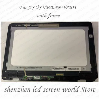 

11.6 inch lcd touch screen lcd assembly with frame bezel B116XAN04.3 For ASUS TP203N TP203