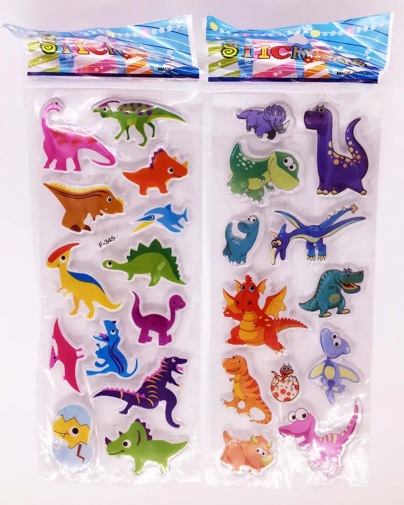 6 листов Животные наклеек много детских занятий учителя для детского сада