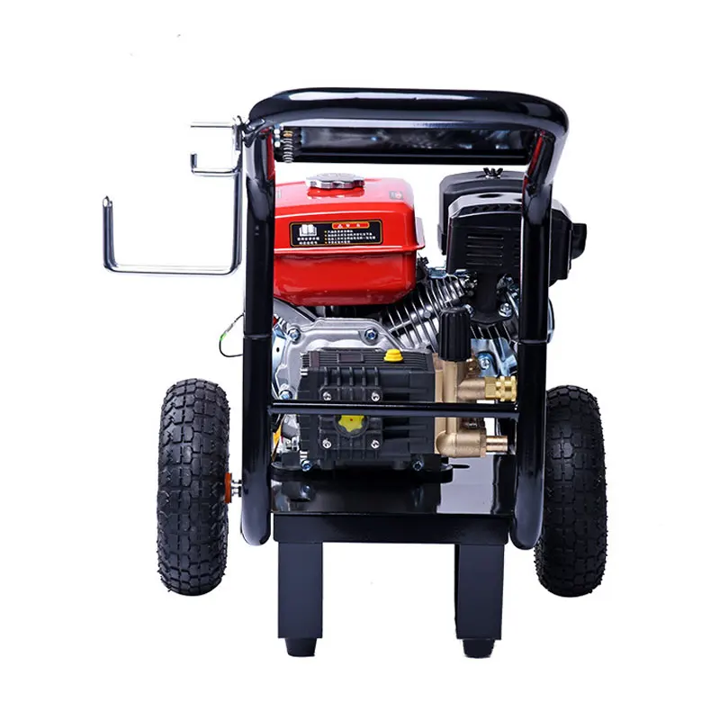 Commercial Industrial 150Bar 5.5Hp Gasoline Engine High Pressure Washer Machine Car Cleaner Big Wheels Auto Tools Accessories foam cannon for pressure washer