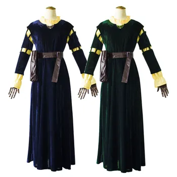 

Brave Merid cosplay Princess Merida Cosplay Costume Outfit Halloween party princess cosplay clothes For Girl Fancy drama Dresses