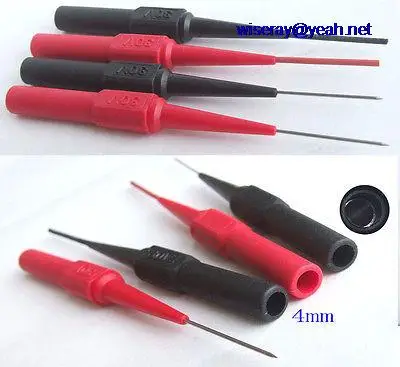 

DHL/EMS 40PCS Insulation Piercing Needle for IC SMD SMT Test Probes 4mm banana plug jack-A7