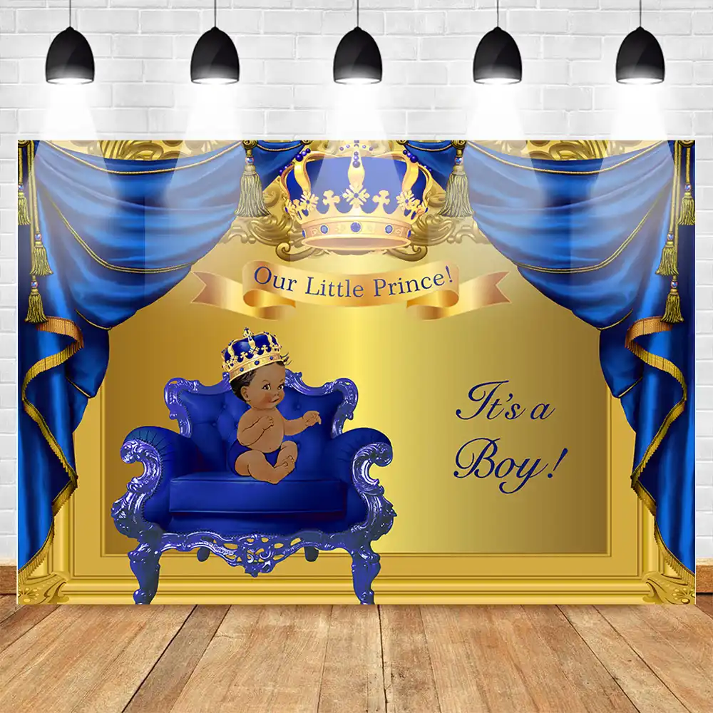 little prince baby shower banner