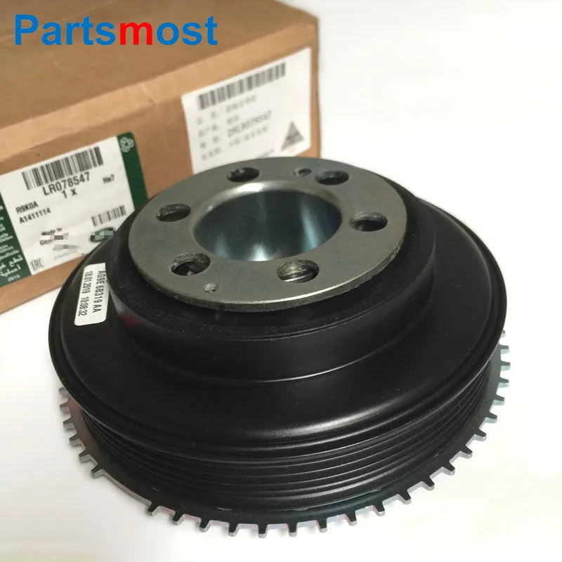 Шкив коленчатого вала для Land Rover freelander LR2 Evoque Discovery Sport Volvo XC60 XC90 S80 60 40 Ford 31480378 LR025252 LR078547