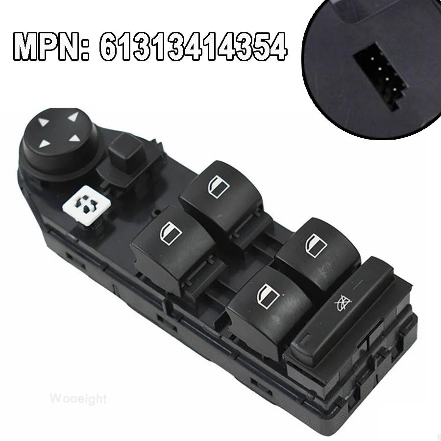 For BMW E83 X3 04-10 Driver Left Window Lifter Mirror Control Switch Genuine