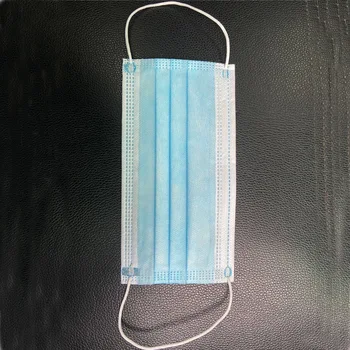 

50pcs FREE SHIPING DHL Disposable Anti dust mask blue Face Mask Disposable protective Mask